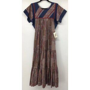 Good Times Hawaii Dress Small Floral Muumuu New